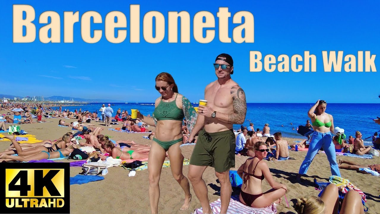 New Video BARCELONA Spain 🇪🇸 4K Barceloneta beach, La Rambla BARCELONA Sagrada familia, Arc Triomf