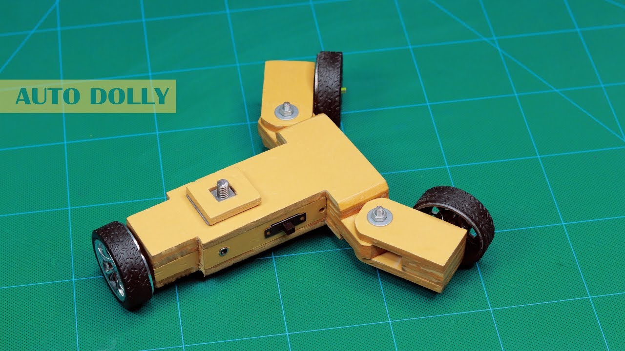 How to make Electric motorized camera auto dolly