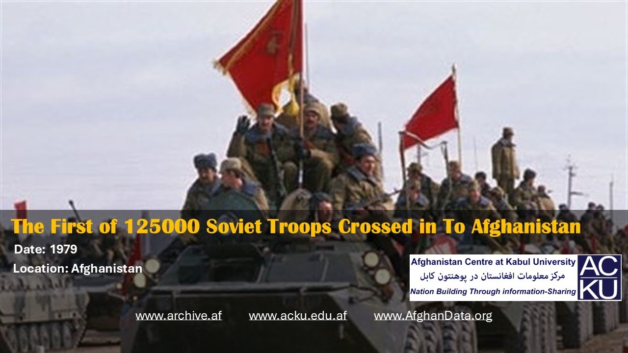 The First of 125000 Soviet Troops Crossed in To Afghanistan / Human Edge