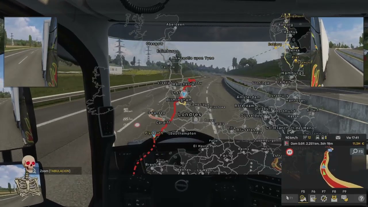 PRIMERA RUTA DEL AÑOO TE APUNTAAS!!! Eurotruck2 (Part 6/14)