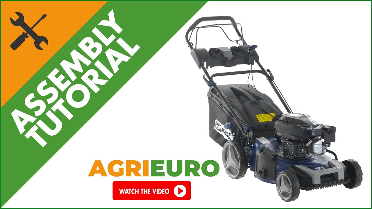 BullMach ECTOR 46 S Self-propelled Lawn Mower - 170 cc Petrol Engine - Assembly tutorial
