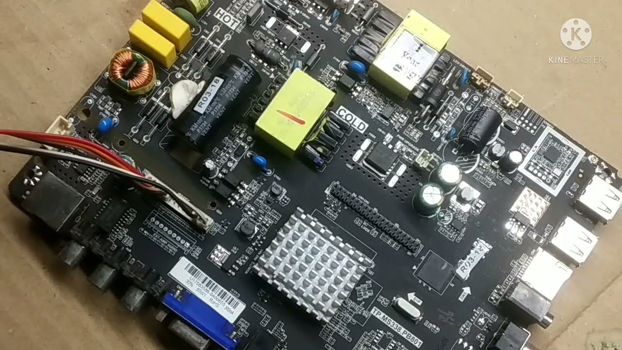 TP.MS338.PB801 Smart Board  No power problem.