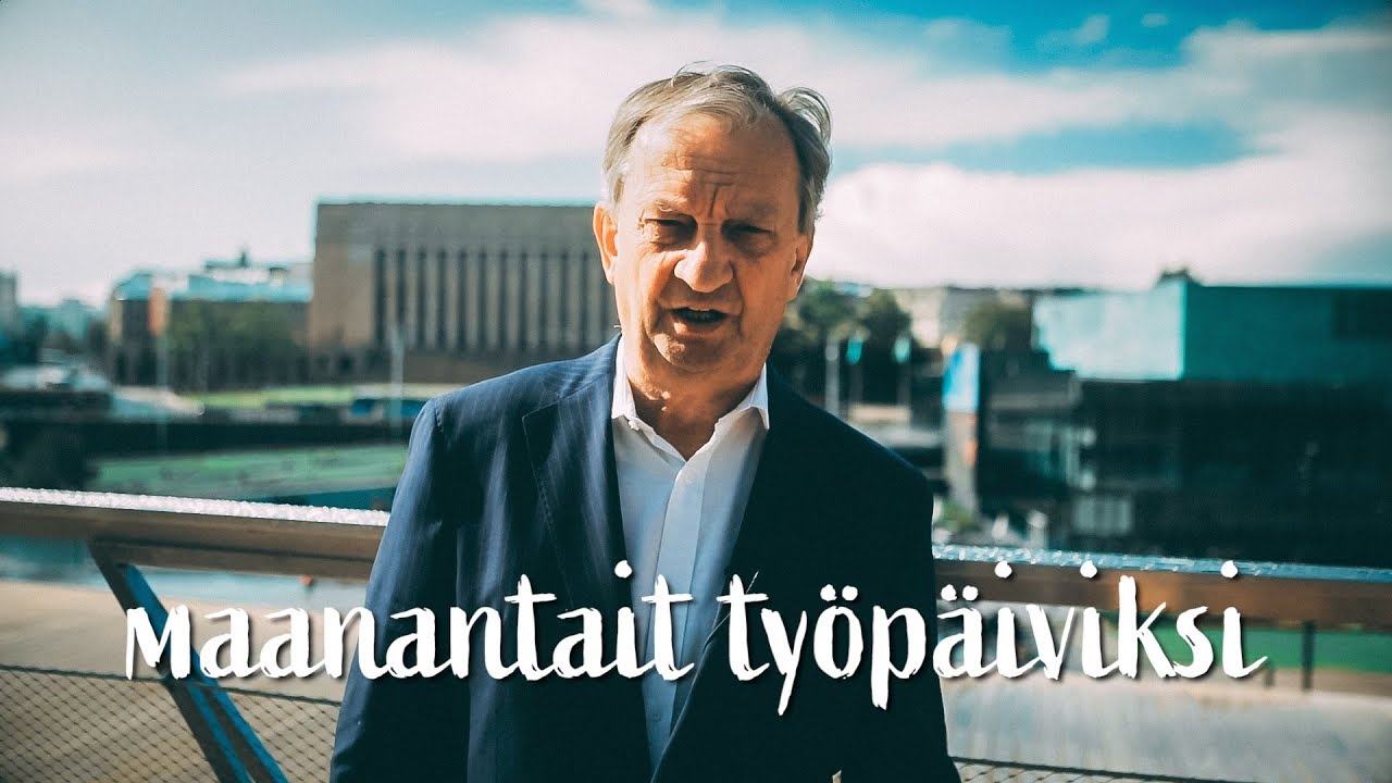 Kansanedustajille viiden p&auml;iv&auml;n ty&ouml;viikko!