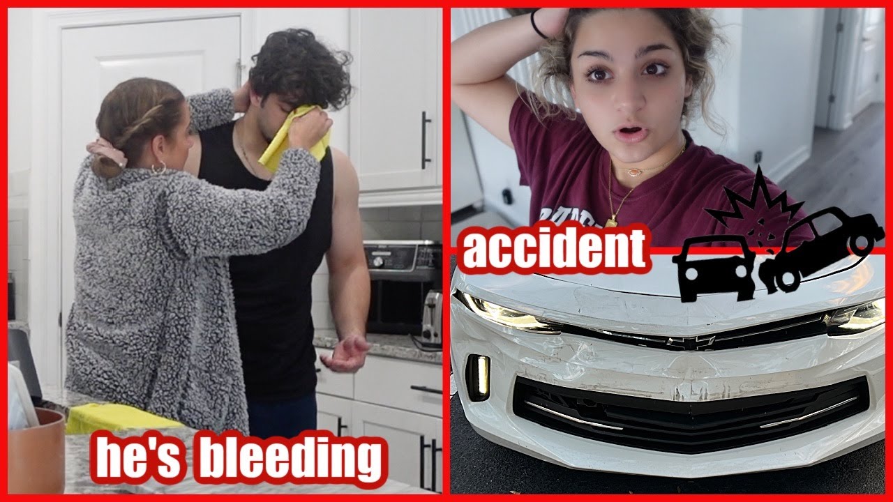Bad Day ..Kendry got in a car accident .vlog