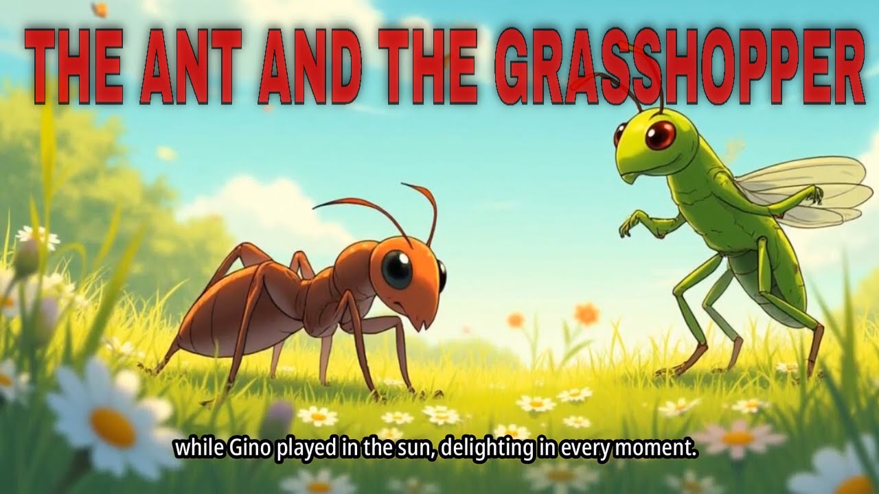 Ant and Grasshopper: A Tale of Friendship and Balance @KTKStories