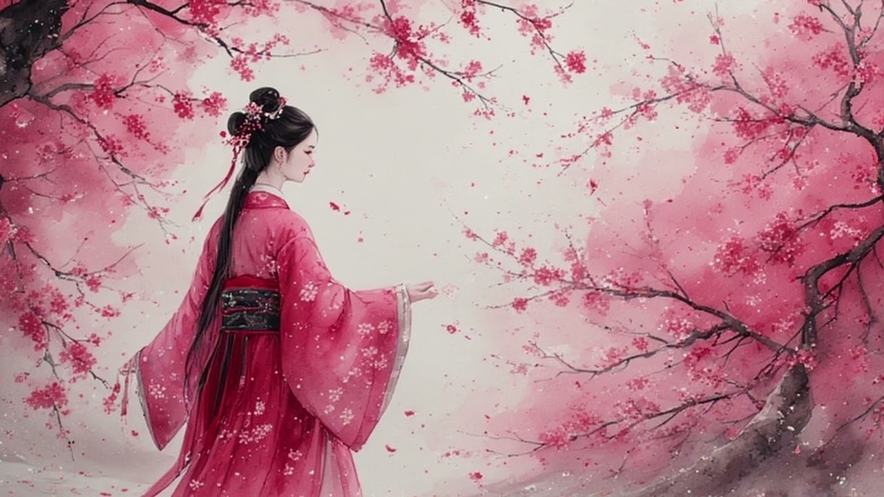 Whispers Under Pink Trees – Erhu & Guzheng Romance