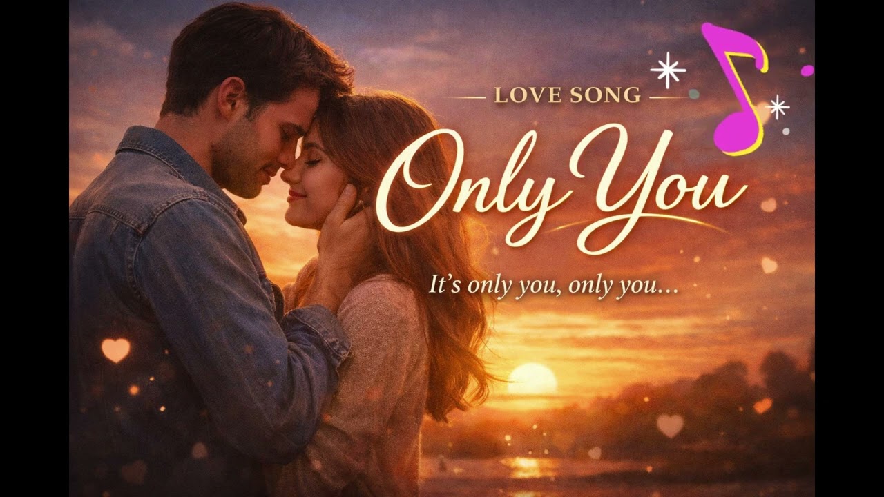 Only You 💙 | Emotional English Love Song | Romantic Heart Touching Song