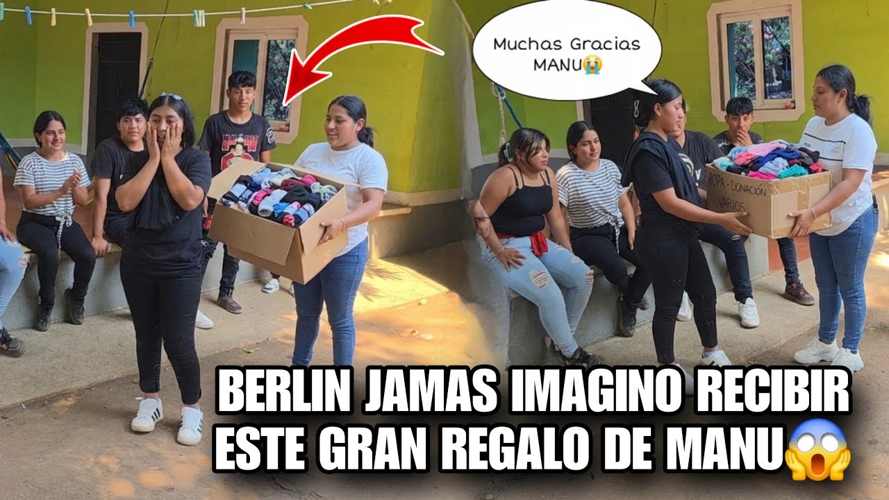 MANU Hoy Le Regalo Ropa De Embarazo a BERLIN🥳Asi Reacciono Ella Al Ver Toda La Ropa Que Le Regalo😱