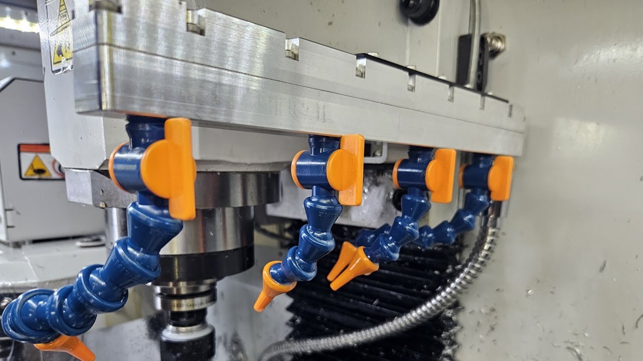 DIY Coolant Manifold for CNC Mill