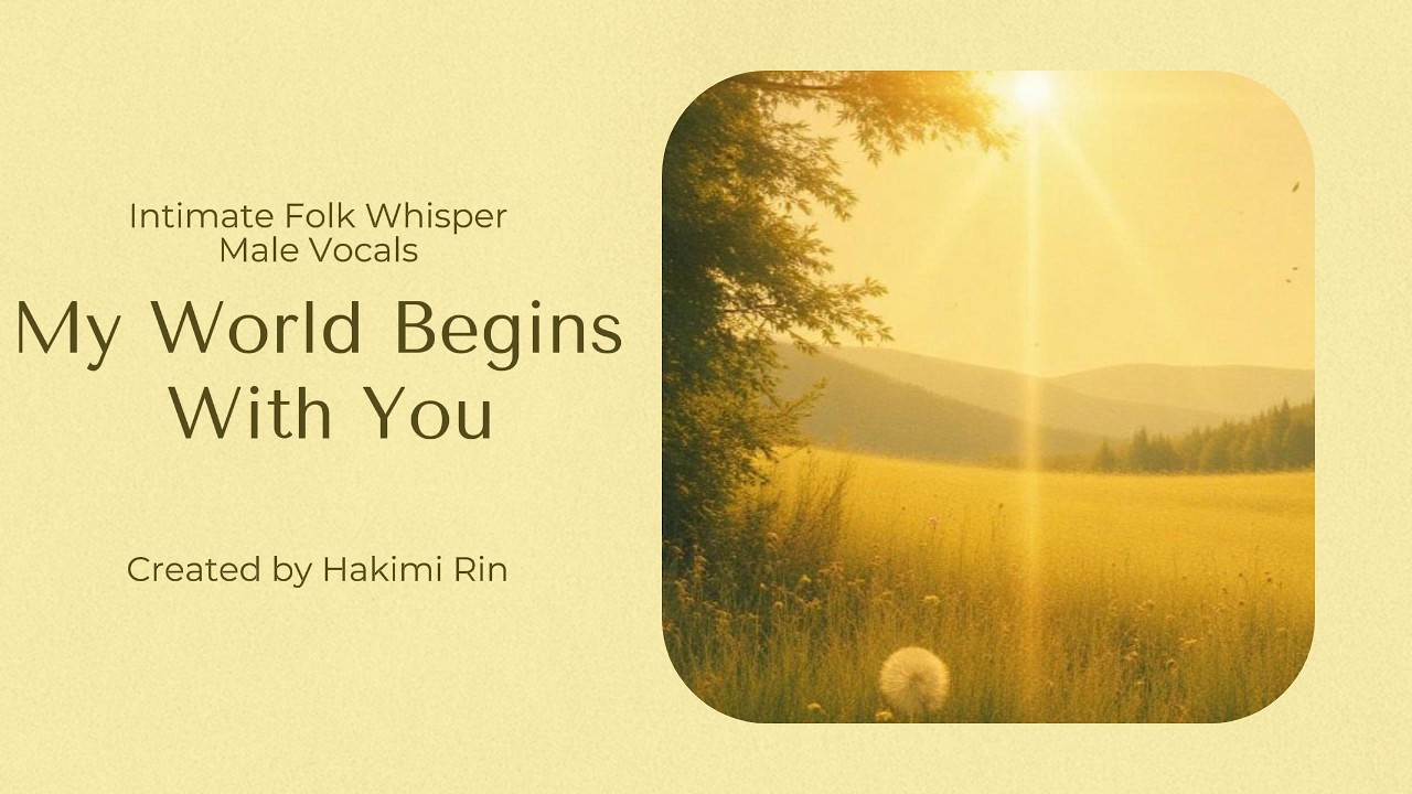 My World Begins With You – Intimate Folk Whisper | Hakimi Rin