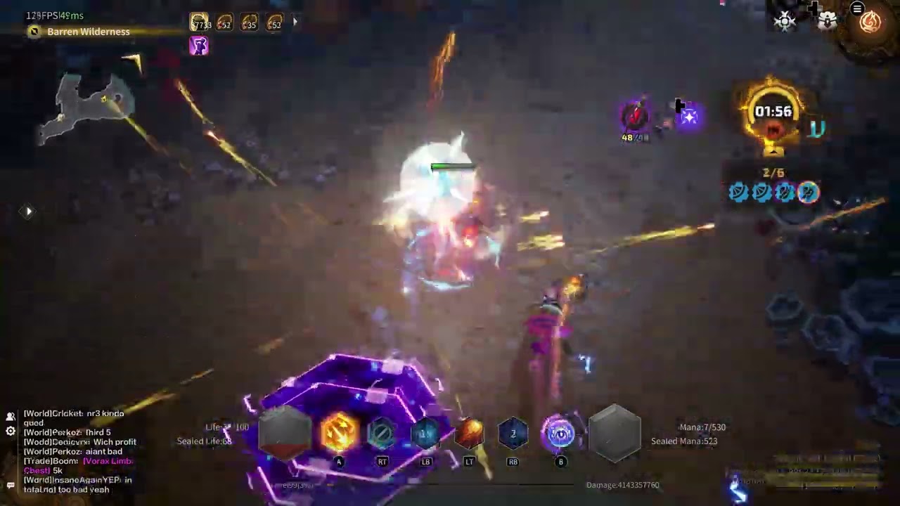 Torchlight  Infinite   Erika2 Splitshot Vorax league