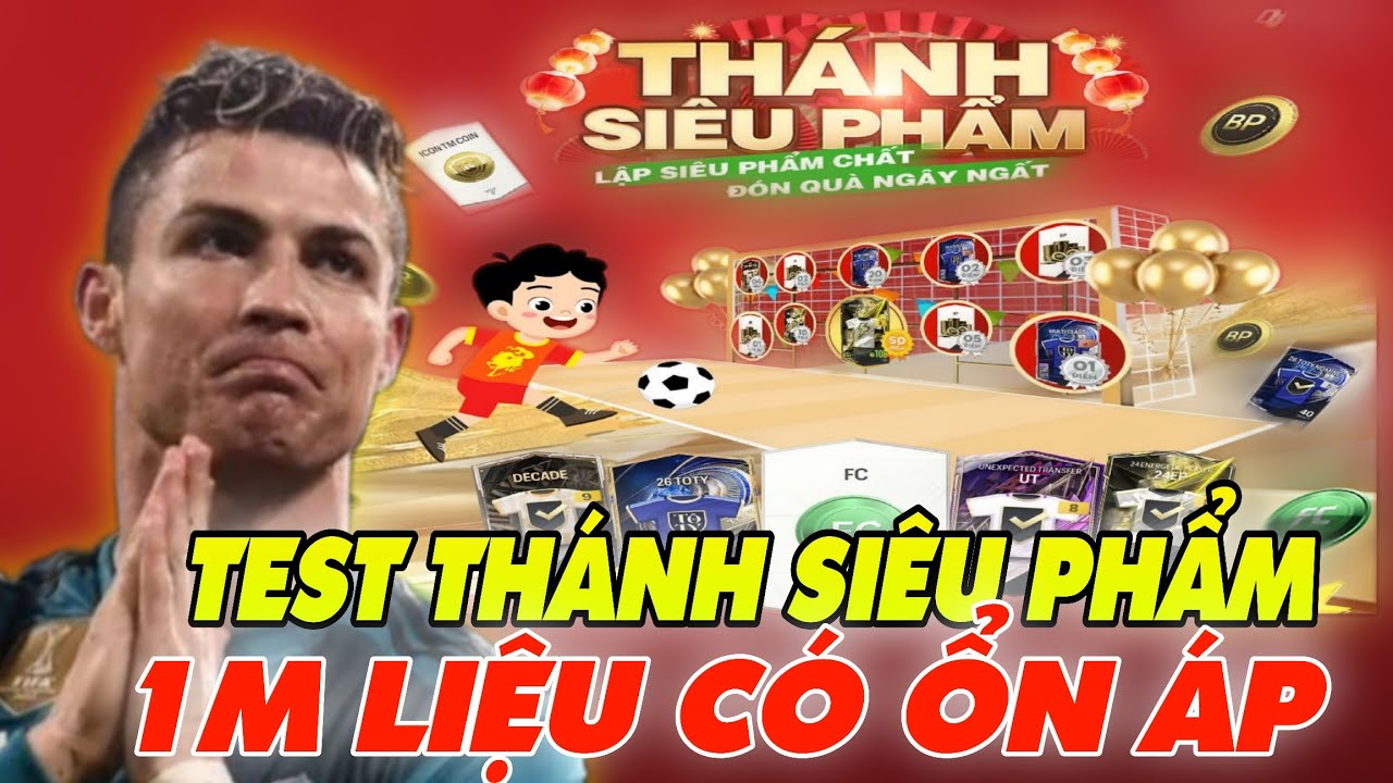 FC ONLINE | TEST THÁNH SIÊU PHẨM 1M LIỆU CÓ ÔN  TẬP 10 | XCM FC