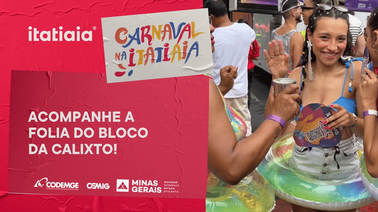CARNAVAL 2025: ACOMPANHE A FOLIA DO BLOCO DA CALIXTO PELAS RUAS DE BH!