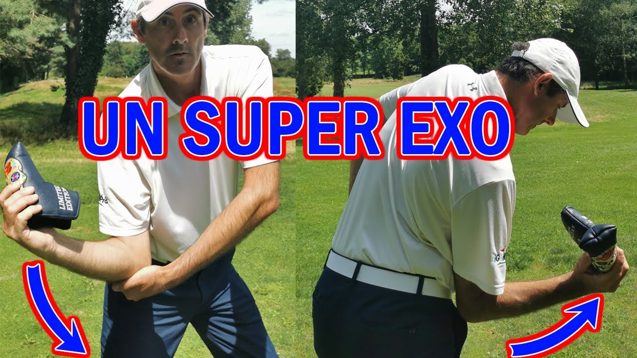 L'Exercice INÉDIT Du COUDE DROIT Au Golf Pour Un DÉMARRAGE DE LA DESCENTE Sans Faille.
