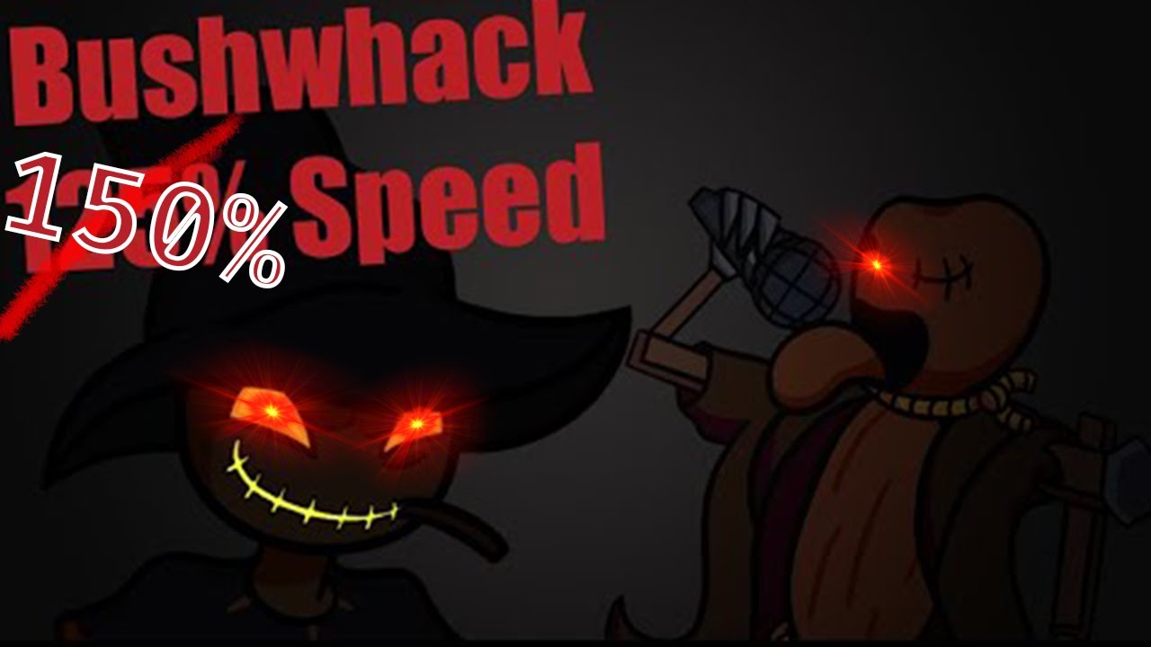 Bushwhack 150% Speed A Rank Clear | Friday Night Funkin' Zardy mod Part 2