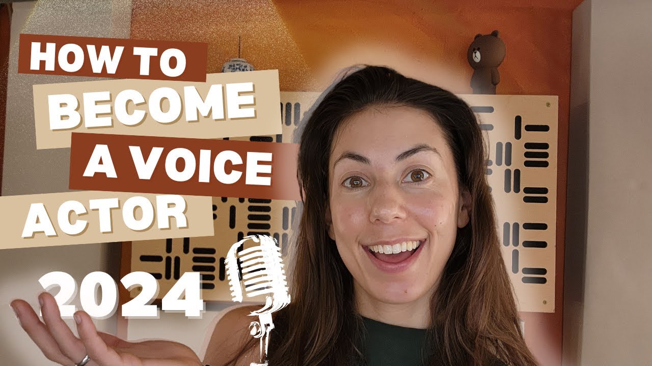 How To Become A Voice Actor 2024 Updated! (Without any experience)