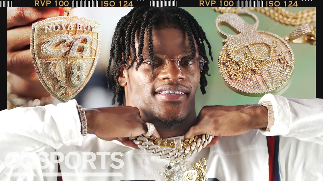 Ravens QB Lamar Jackson Shows Off His Insane Jewelry Collection | On the Rocks