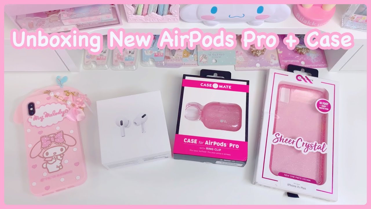 Unboxing My New Apple AirPods Pro + Case