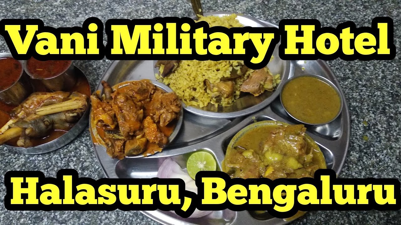 Vani Military Hotel Since 1971 | Non Vegetarian Lunch | Famous Nati Koli Palav, Mutton Chops