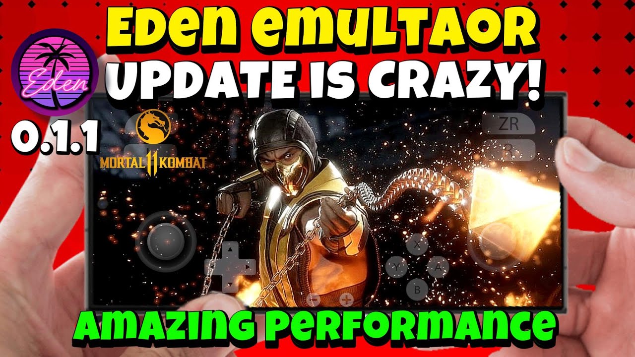 Finally a Powerful Nintendo Switch Emulator on Android | Eden Emulator 0.1.1