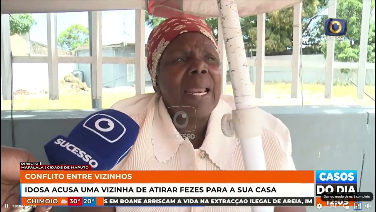VIZINHA É ACUSADA DE ATIRAR FEZES NA CASA AO LADO