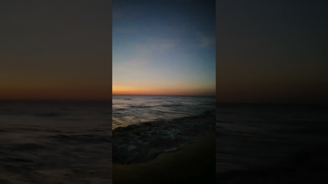 Sunset & Peeping the Moon