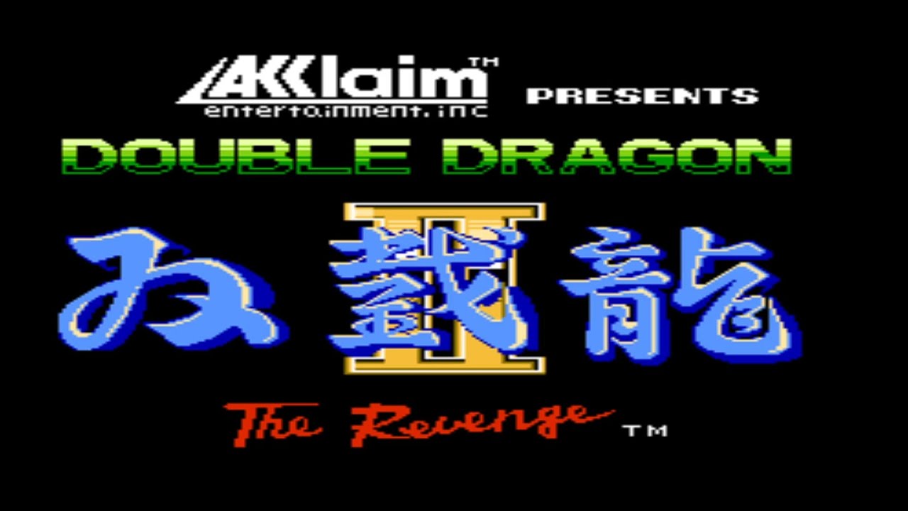 NES - Double Dragon II - The Revenge - Supreme Master - 4 Lifes Run - Fail