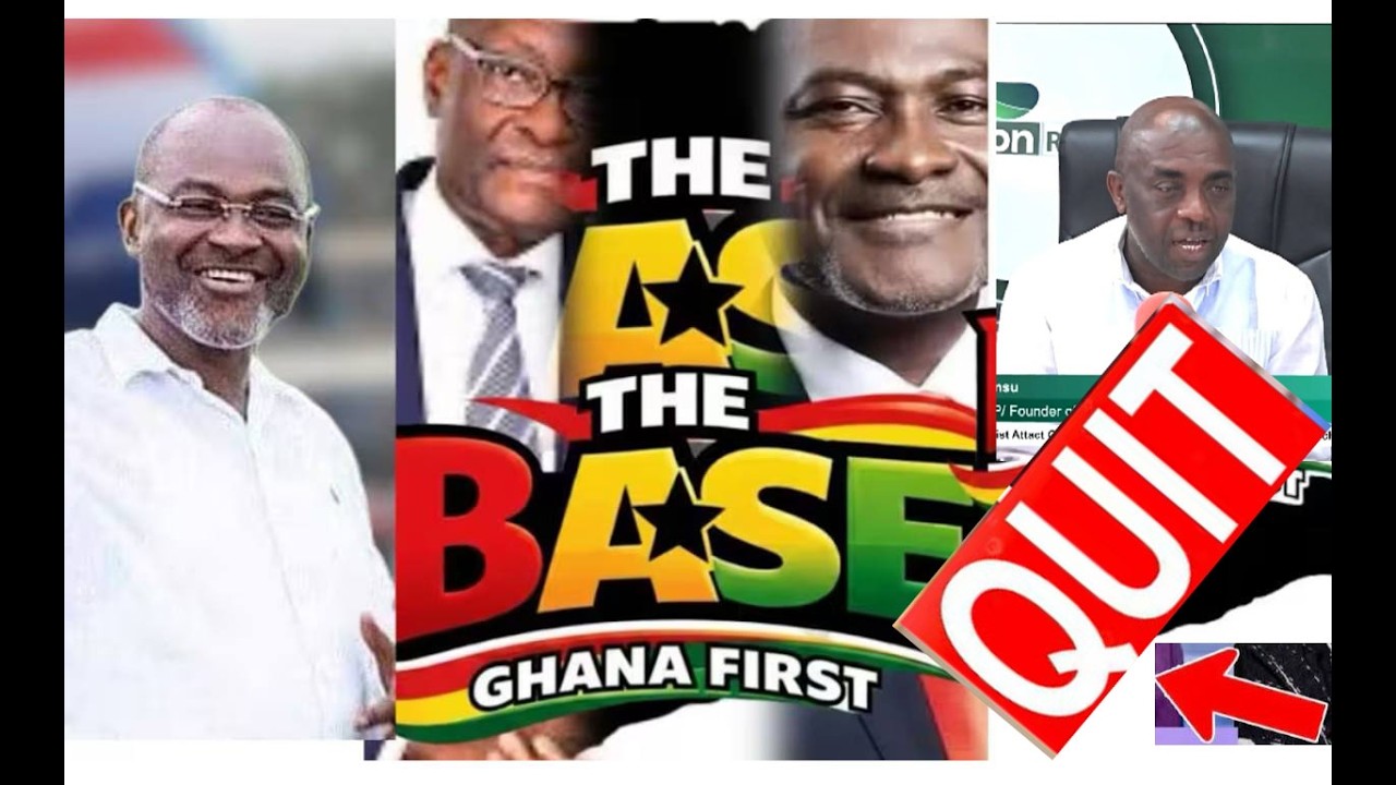 Break!! Ken Agyapong and Mr George Oti Bonsu Quit NPP to Join The Base Ghana First...