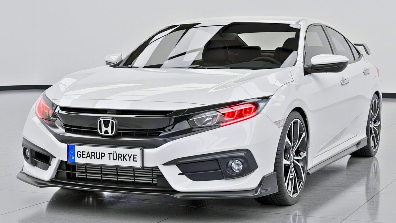 2026 Honda Civic Tanıtıldı 🚗 | Yeni Tasarım, Hibrit Motor & İç Mekân