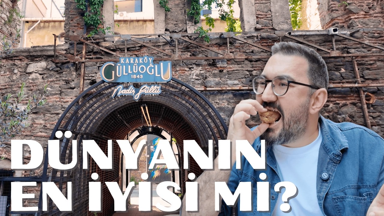 KARAKÖY GÜLLÜOĞLU'NDA ŞEKER KOMASI! 😅 (Baklava, Havuç Dilim, Şöbiyet, Midye Hepsi Bir Arada!)