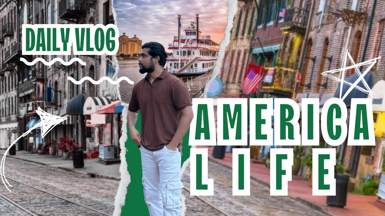 Exploring the Beautiful City of Savannah | USA Travel Vlog 🇺🇸