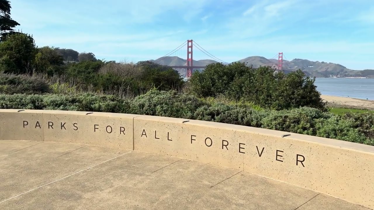 EXPLORING Presidio NP Battery Bluffs Viewpoint IN San Francisco