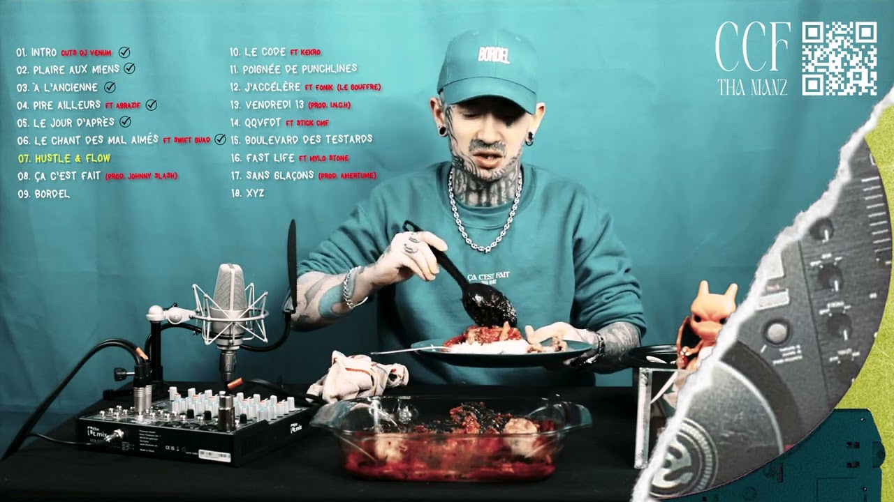 Tha Manz - HUSTLE & FLOW - Album CCF (Visualizer)