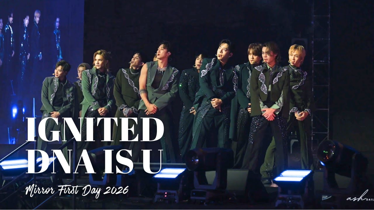 MIRROR《MAMA Medley: IGNITED + DNA is U》｜20260101 MIRROR First Day 2026 [4K fancam]
