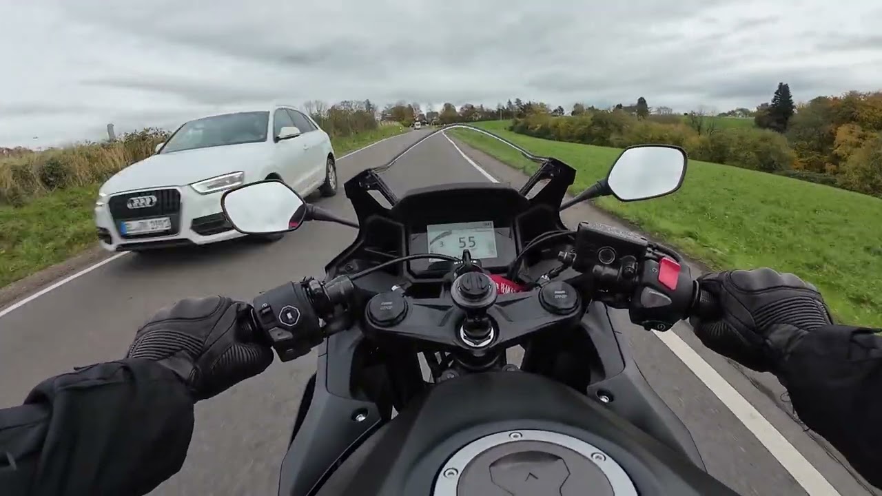 Honda CBR500R 2025 RAW Ride | Pure Stock exhaust Sound 🔥🏍