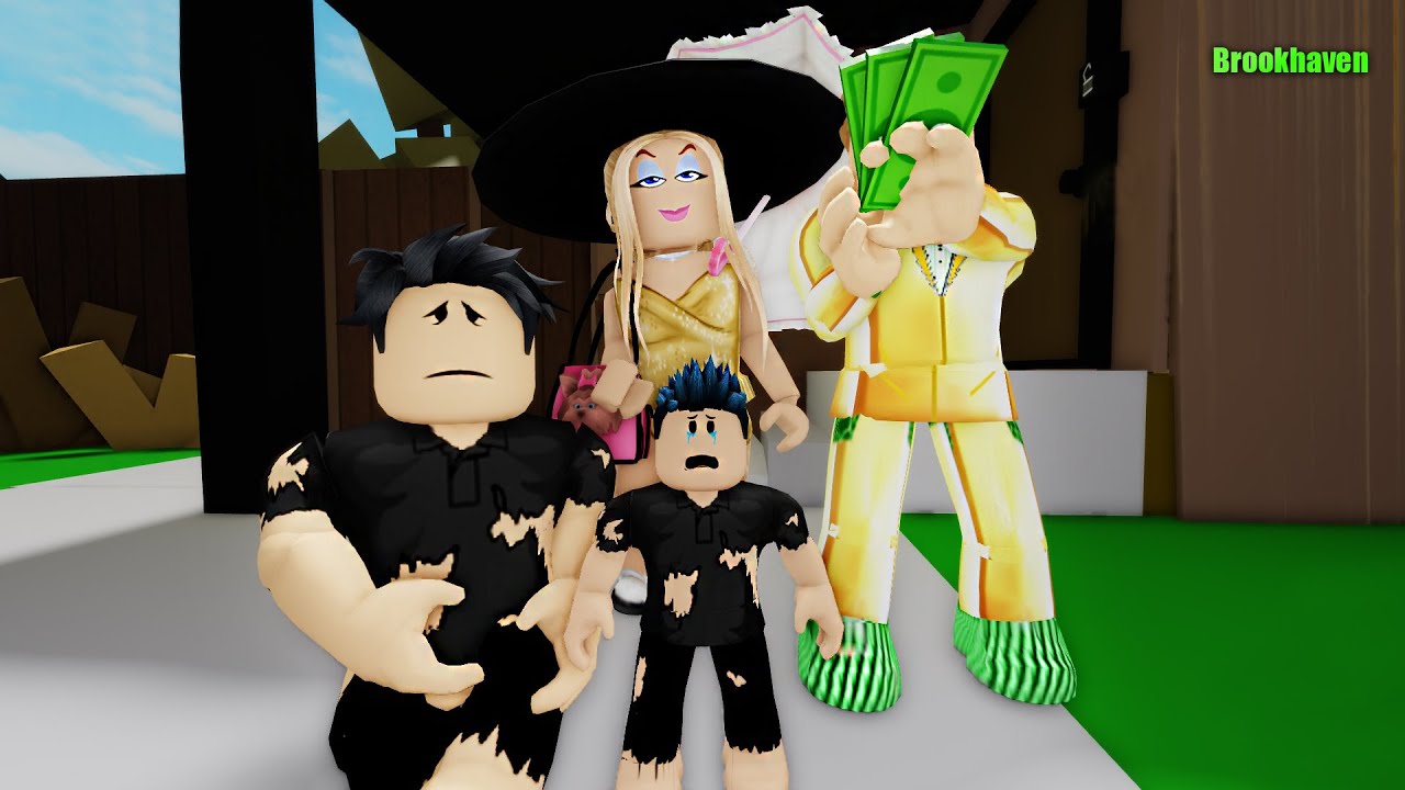 ZENGİN KADIN FAKİR AİLENİN ÇOCUĞUNU EVLAT EDİNİYOR ! / 😢 ACI HİKAYE 😢 / ROBLOX BROOKHAVEN RP