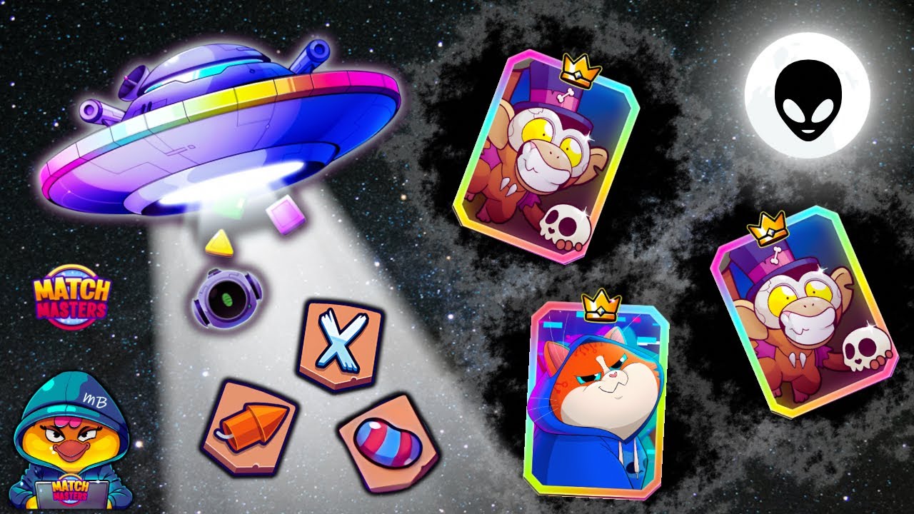 INSANE SE UFO FIGHTS vs LEGENDARY BOOSTERS | Match Masters Random Studio + 5 Rounds