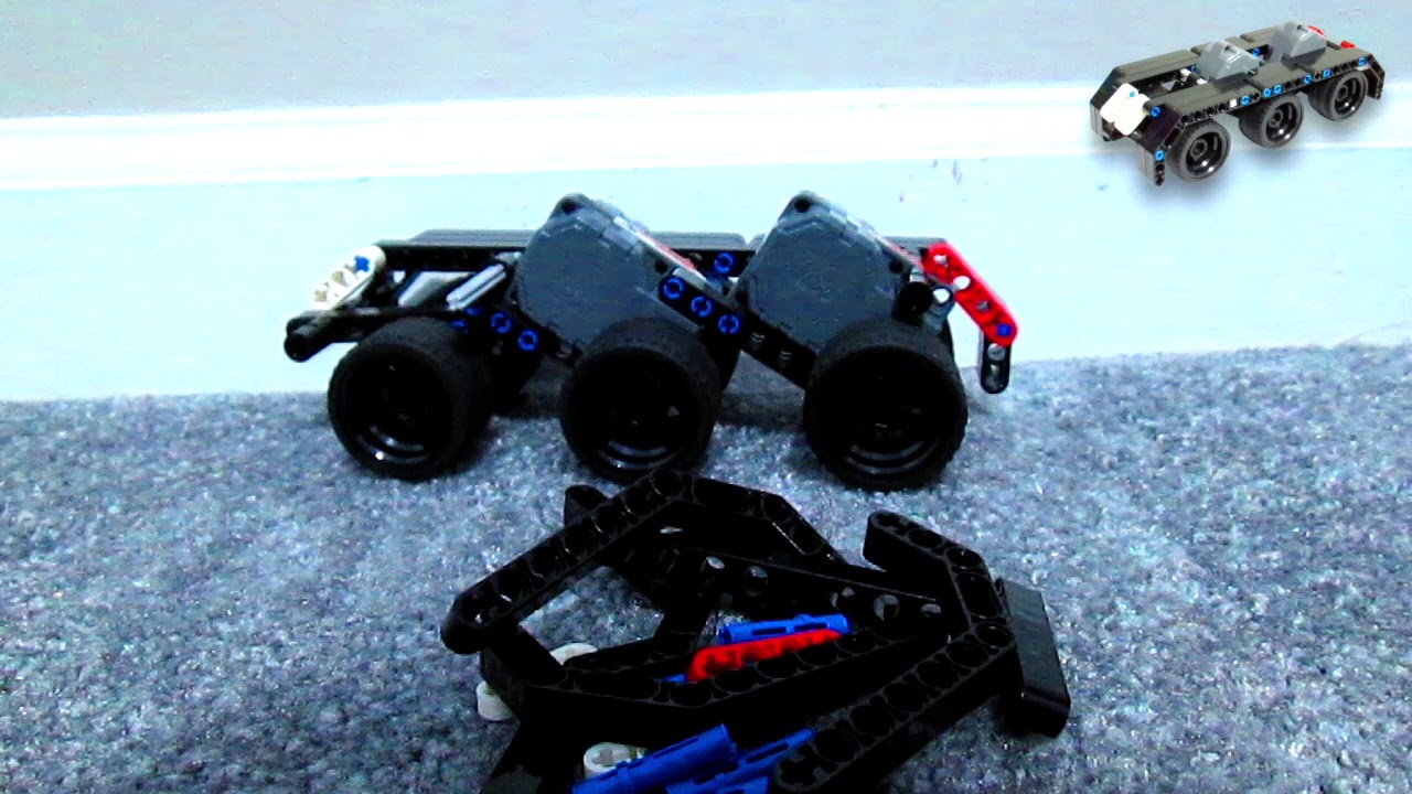 TUTORIAL! - Lego Technic Pull Back 6x4 Chassis (HD)