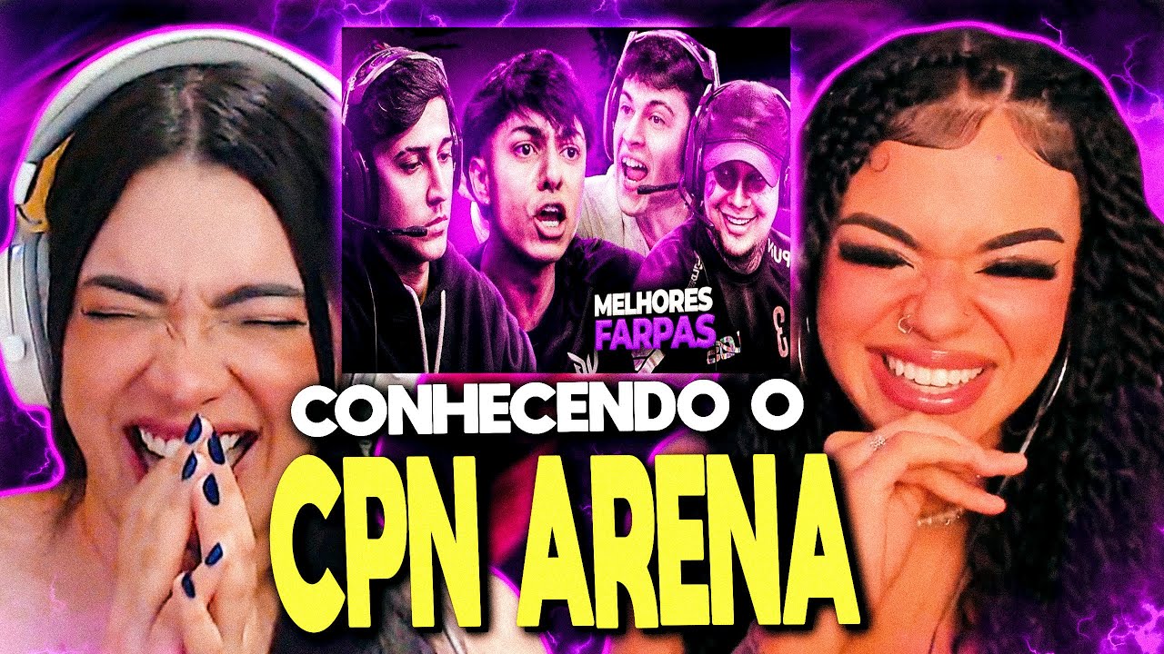 NAT E VIC MV REAGINDO a AS MELHORES FARPAS DA CPN ARENA | PARTE 1 - AUGUZTO