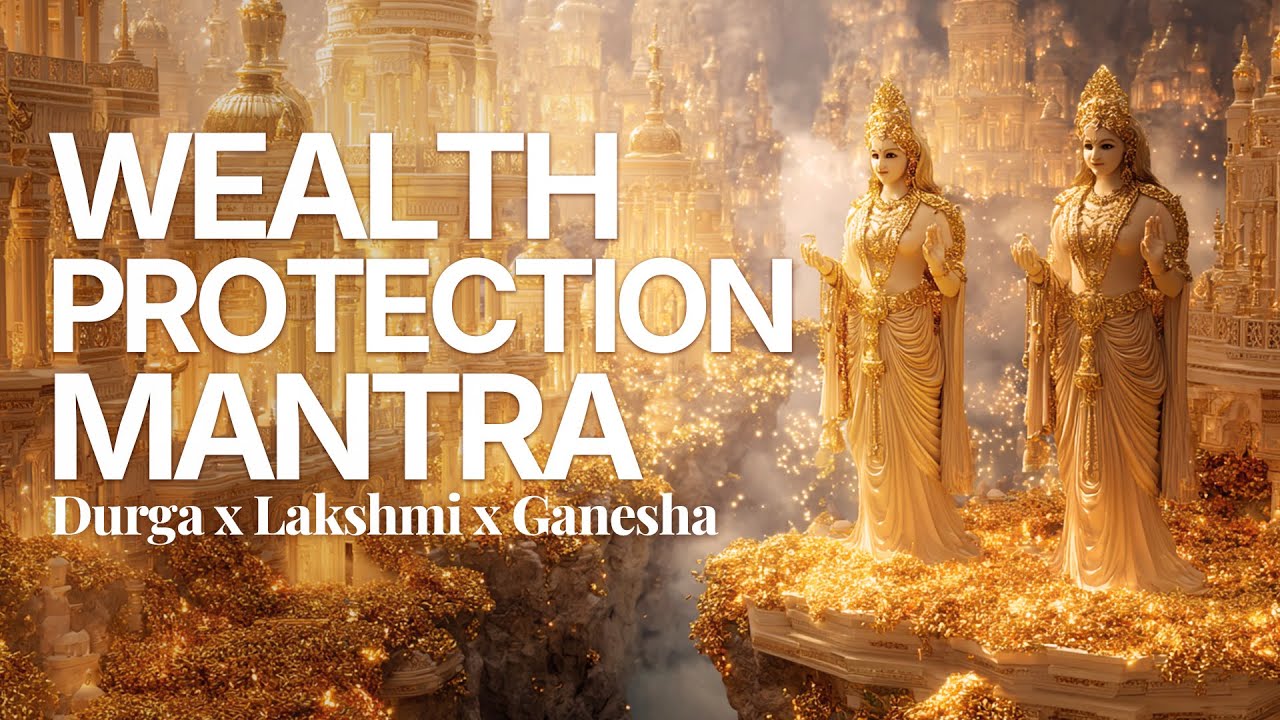 Wealth Protection Mantra: Block Financial Loss & Gain Fortune | Durga x Lakshmi x Ganesha