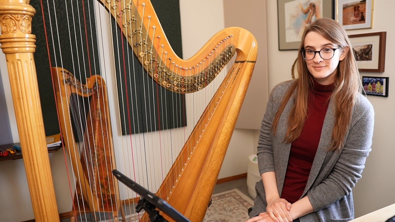 🔴Harp Music to Get You to the Weekend
