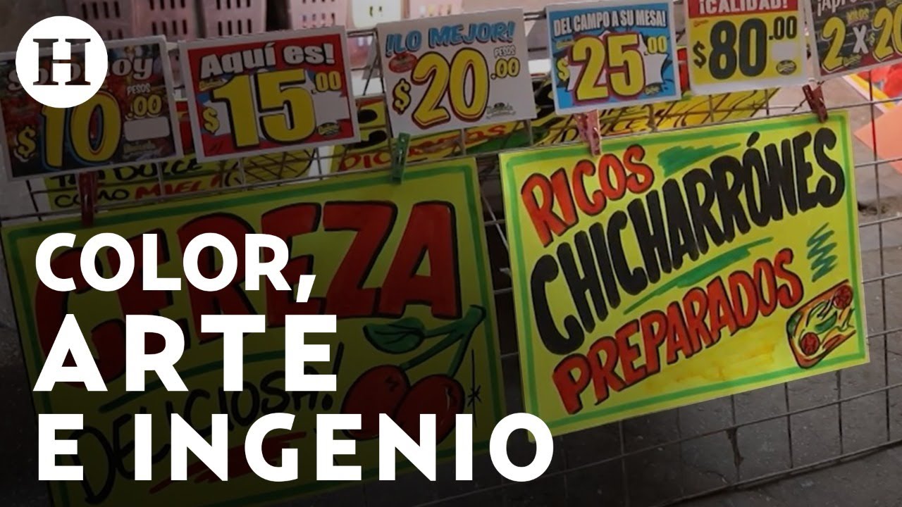 Arte popular mexicano: ¿Cuál es el valor artístico de los rótulos?