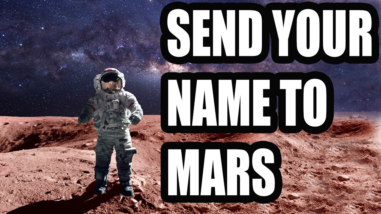 Want to send your name to Mars? NASA is offering another chance to do so.