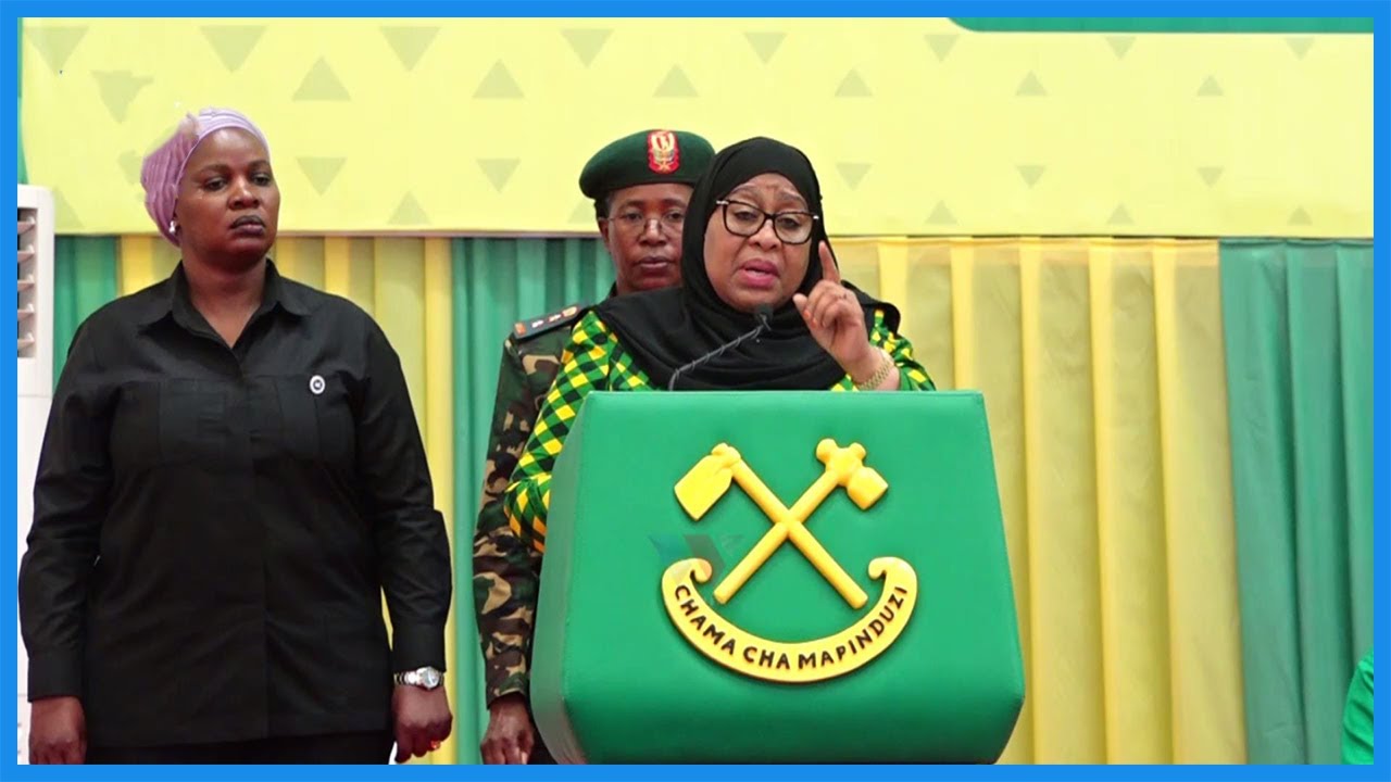RAIS SAMIA AIKATAA KAULI MBIU YA UWT INAYOSEMA 