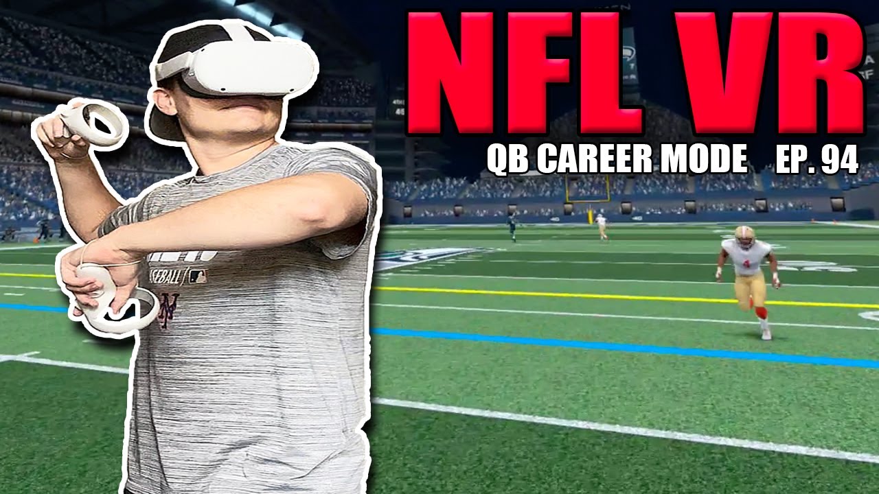 THIS JUMP THROW WENT FOR A LONG TOUCHDOWN | NFL Pro Era VR QB Career Mode | Ep. 94