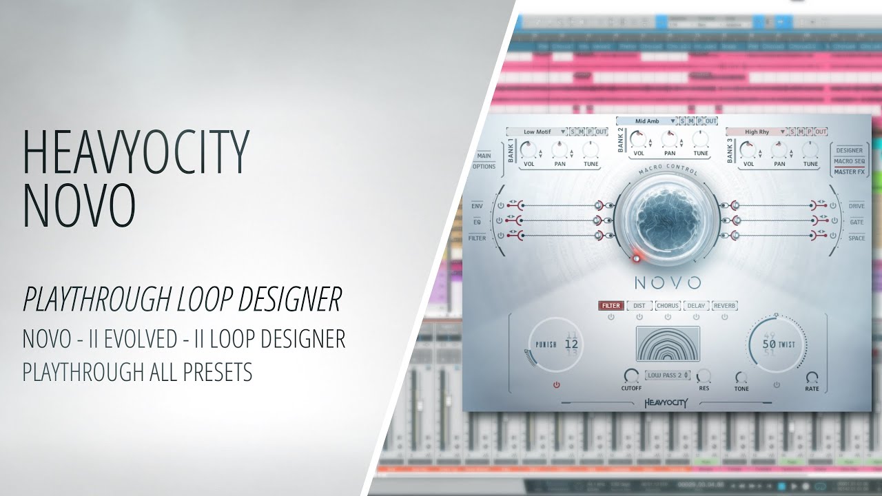 Heavyocity NOVO - Playthrough All Presets - Loop Designer [Making Music]