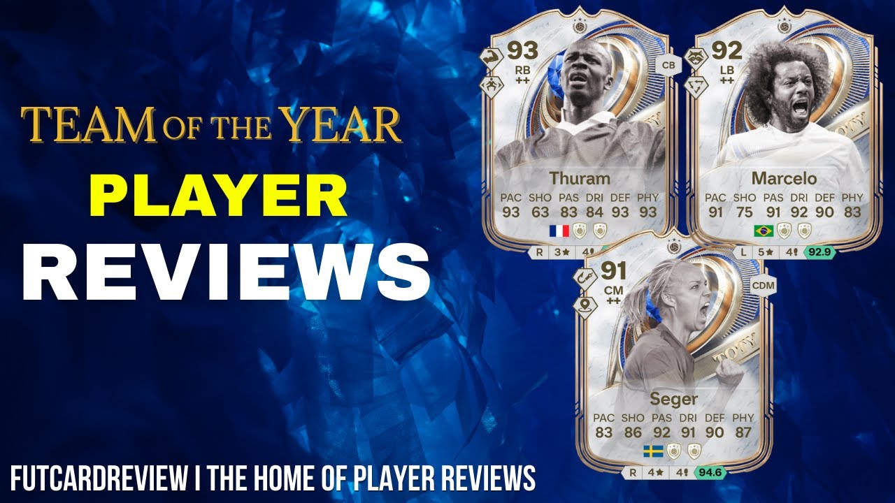 Are These TOTY Cards Worth It? 🤔 Marcelo, Seger & Thuram Player Review | FC 26 Team of the Year