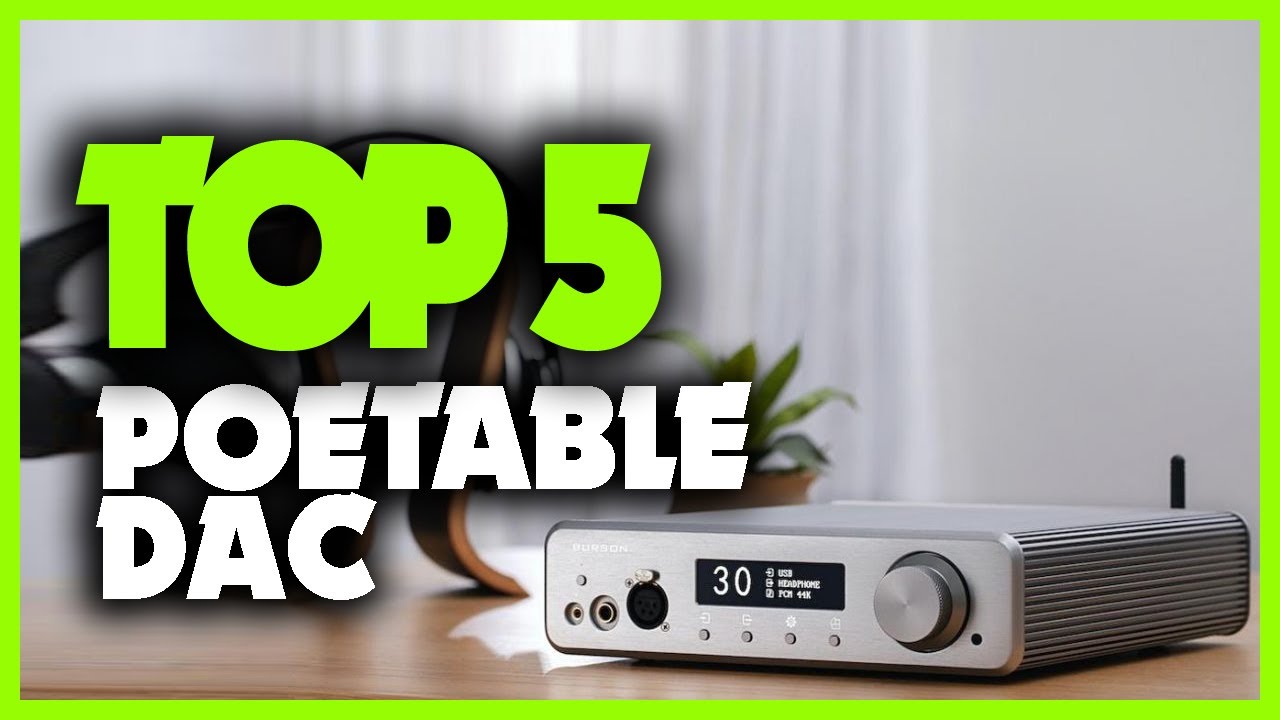 TOP 5: Best USB DAC 2022 [Reviews] | Best Headphone amp dac 2022