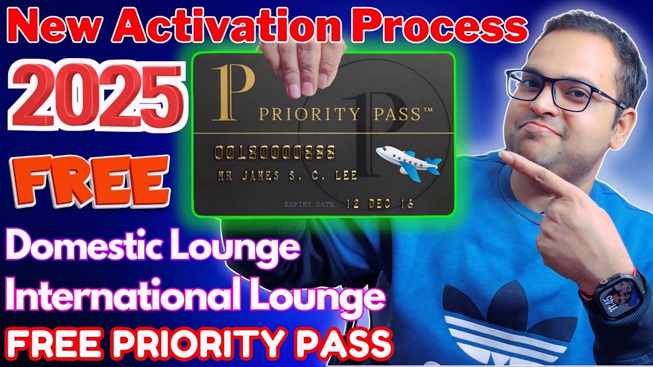 PRIORITY PASS: FREE LOUNGE ACCESS | HOW TO ACTIVATE PRIORITY PASS | Airport Lounge Access free 🔥🔥🔥🔥🔥