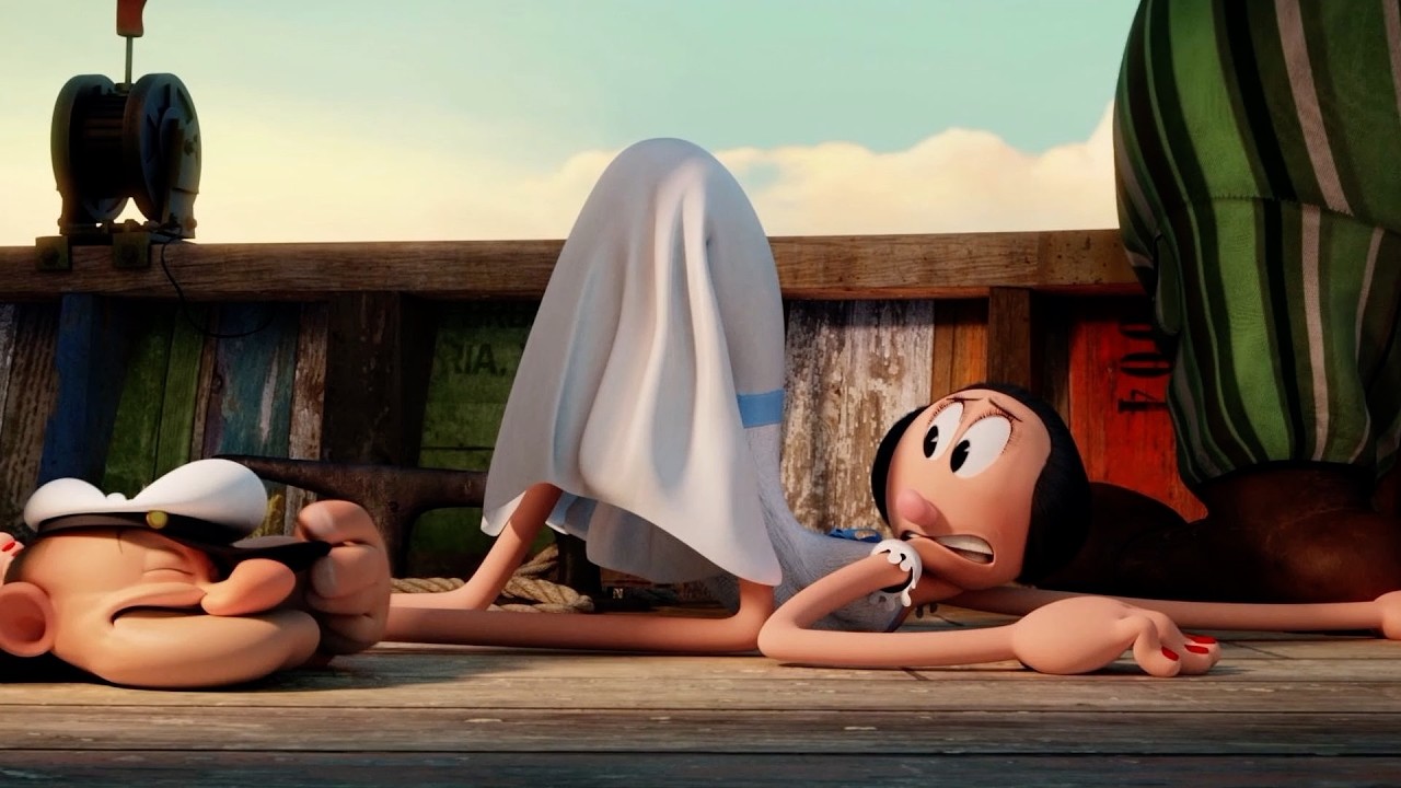 Unseen Footage | Popeye Animation Test